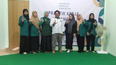 Penutupan PPL Mahasiswa Universitas Nahdlatul Ulama Blitar di Kantor LAZISNU KOTA BLITAR
